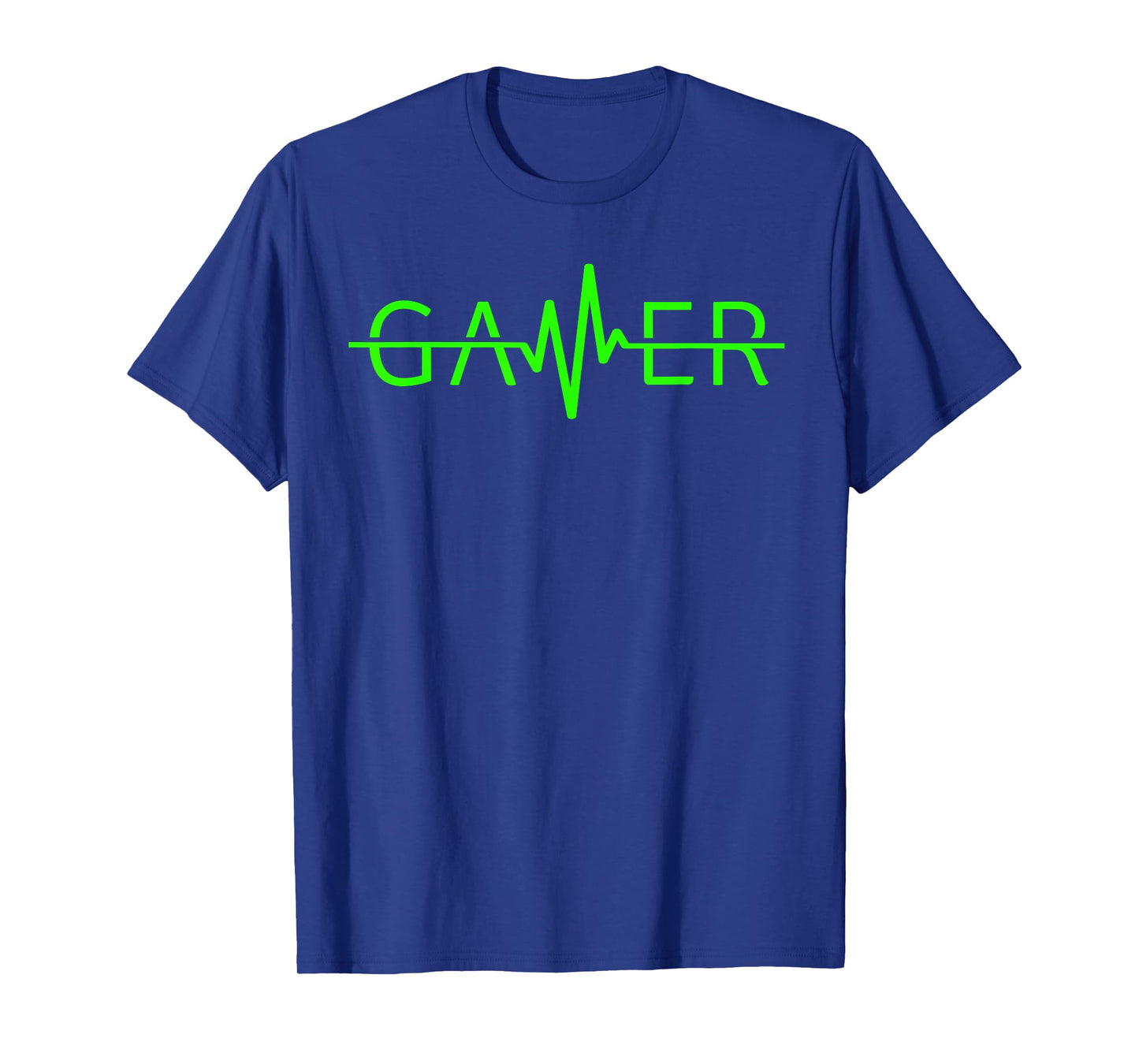 Gamer Heartbeat Tween Teen Gaming Graphic Designs Black Gaming T-Shirt