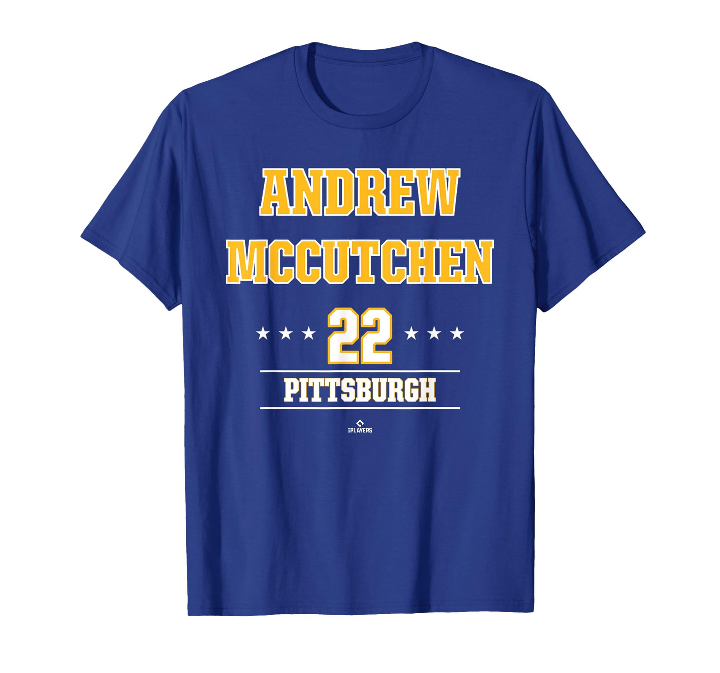 Baseball Star Andrew McCutchen Pittsburgh MLBPA T-Shirt