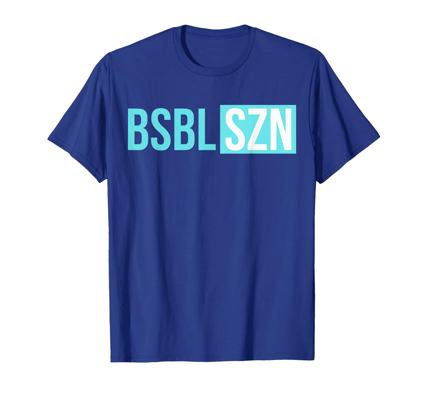 BSBL SZN Baseball Season Game Day Boys Girls Youth T-Shirt