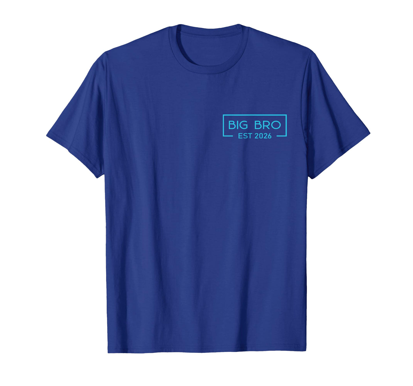 Promoted to Big Brother Est. 2026 Baby Announcement T-Shirt