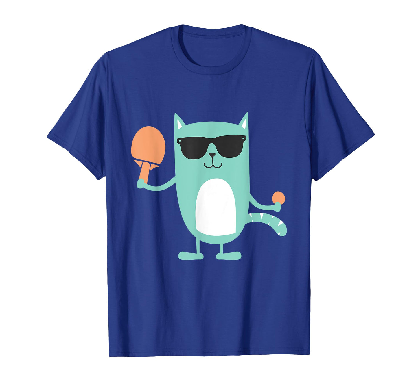 Cat Ping Pong Player - Paddle Game Sports Tournament Lover T-Shirt