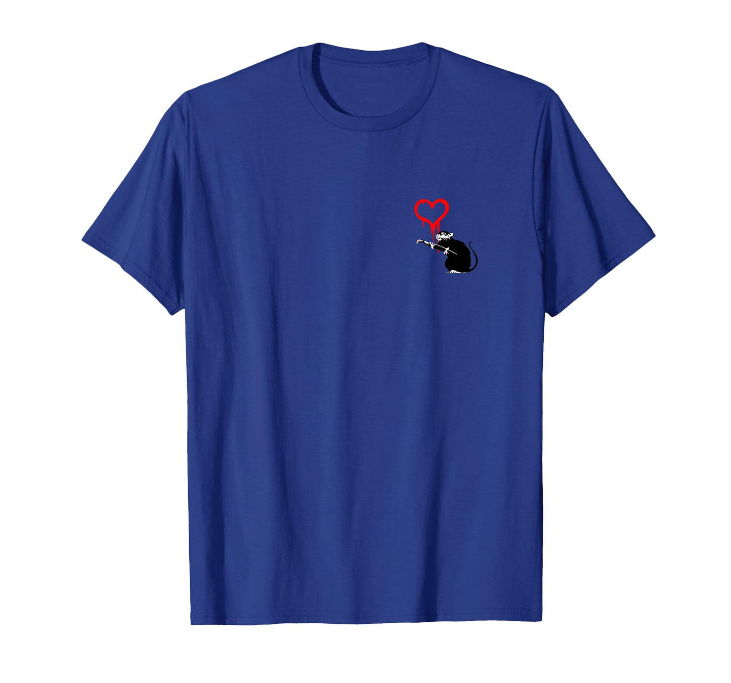 APOH Valentines Banksy Love Rat PAPL2172 T-Shirt