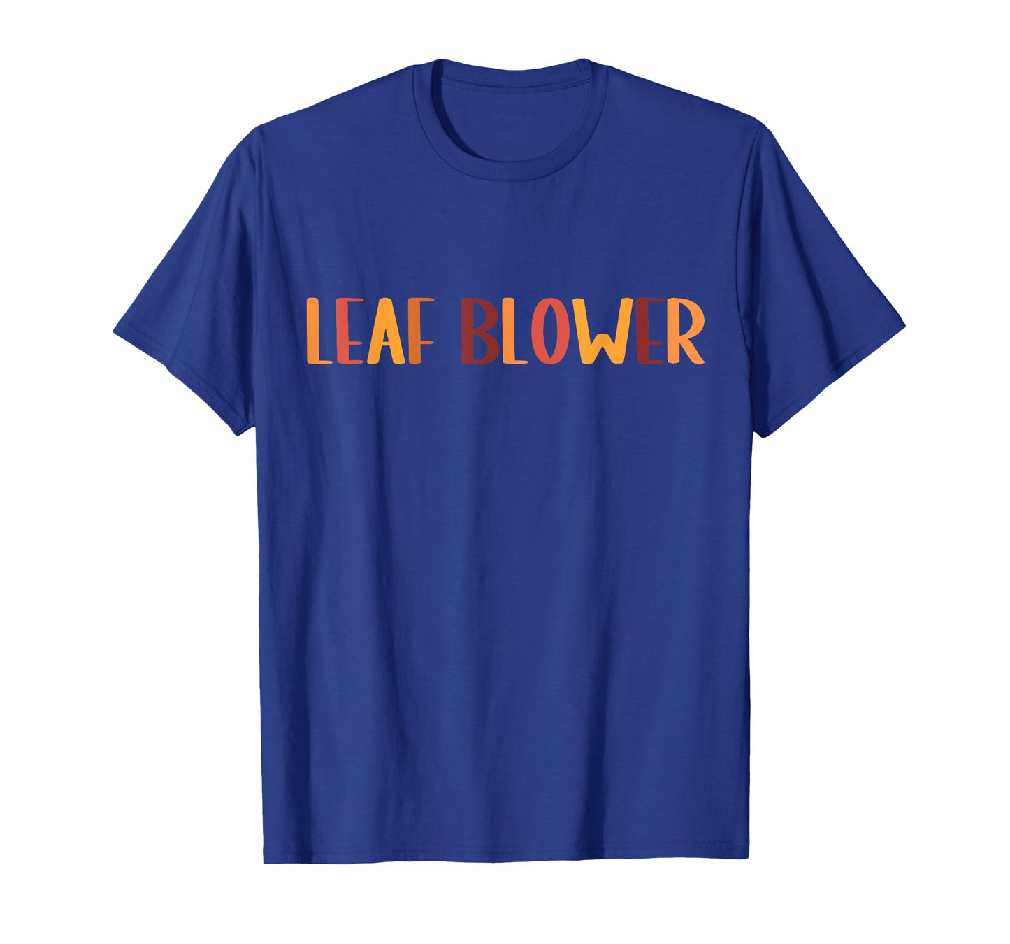 Funny Leaf Blower Fall Costume Couple Halloween Matching T-Shirt