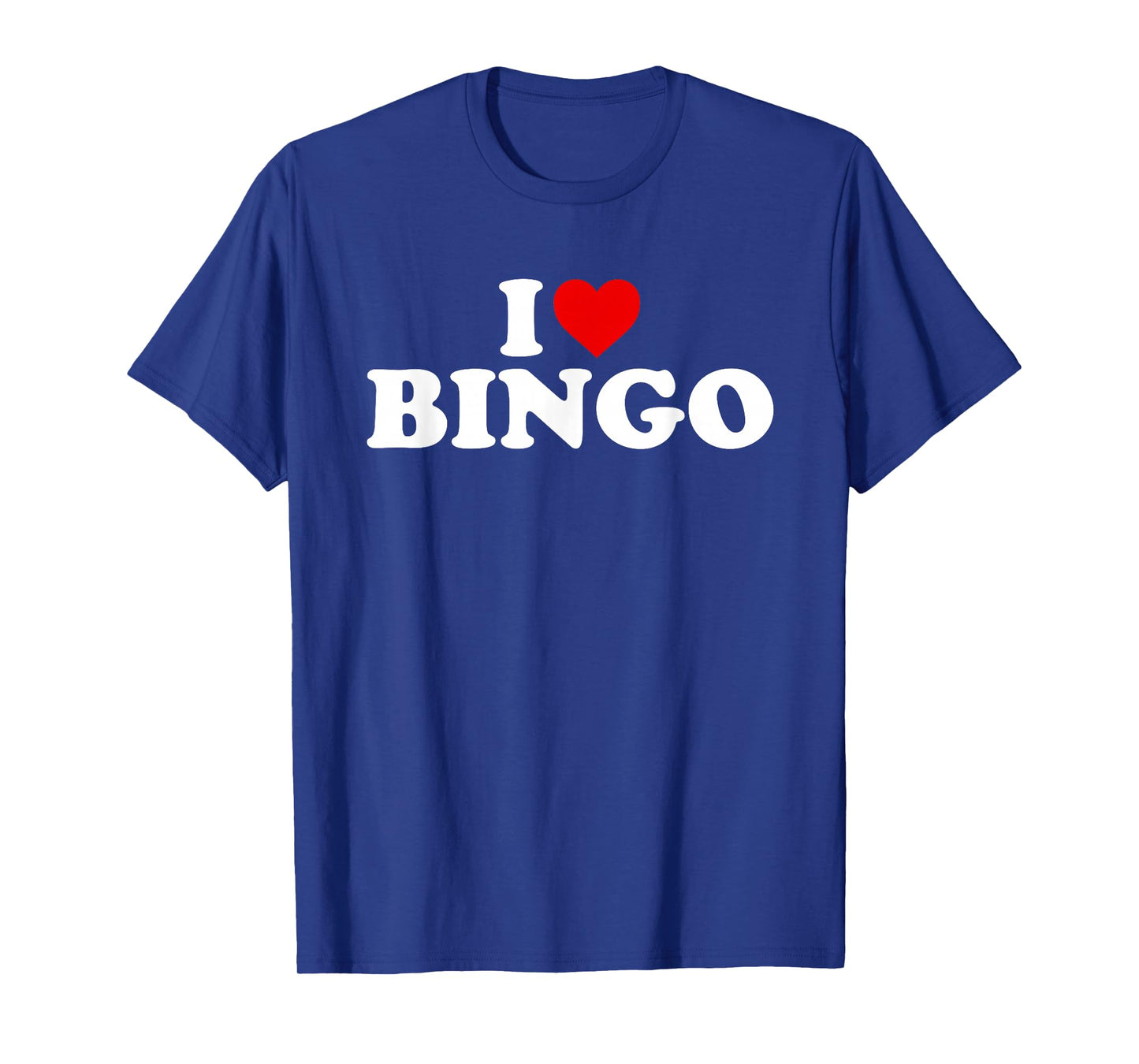 I Love Bingo - Heart T-Shirt