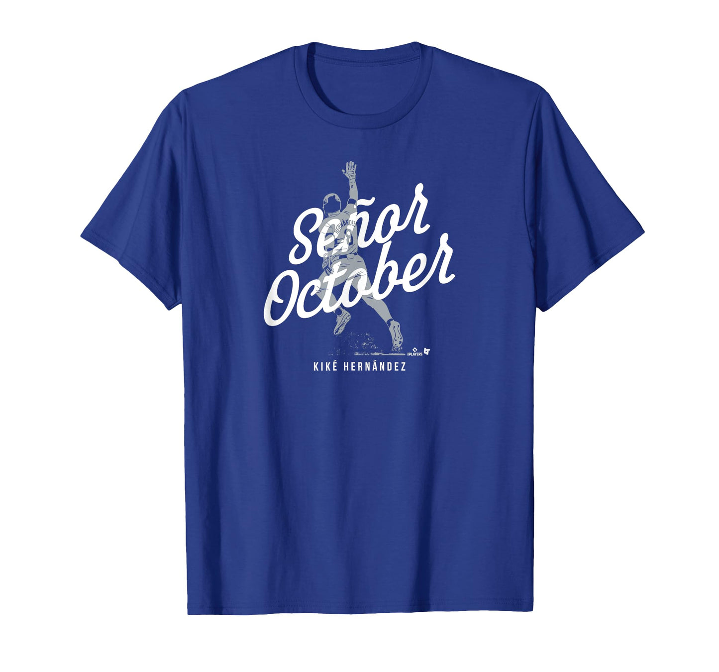 BreakingT Kike Hernandez Seor October Los Angeles Baseball T-Shirt