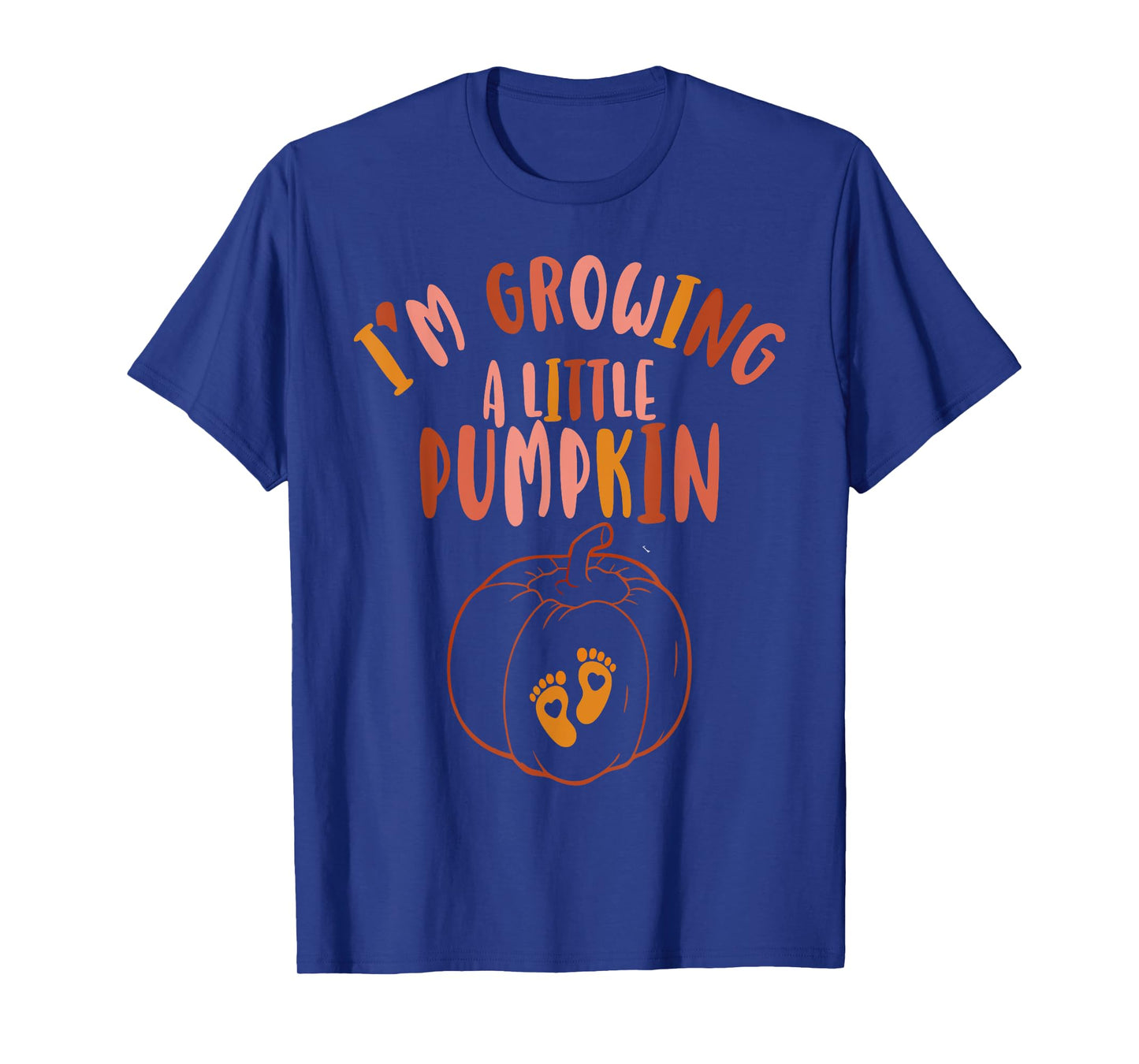 I'm Growing A little Pumpkin Thanksgiving Pregnancy Women's T-Shirt