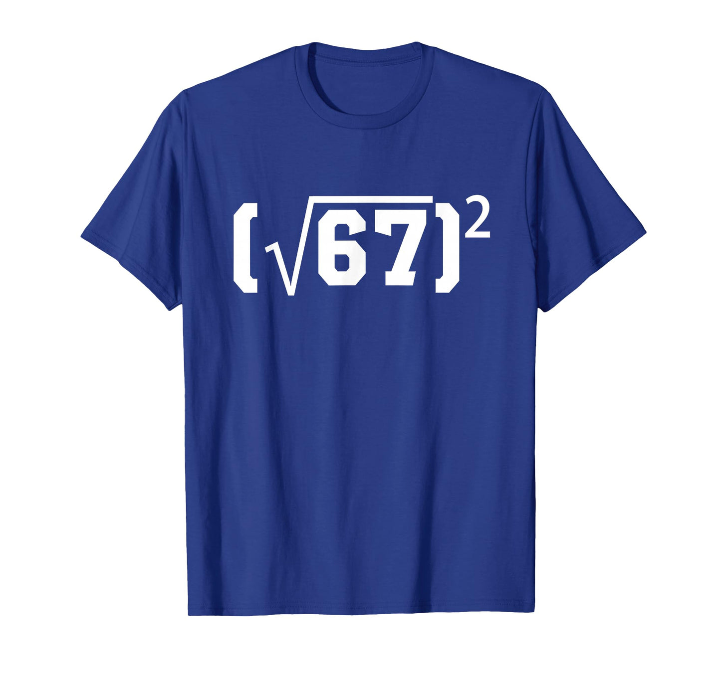 Funny Six Seven Meme Hidden Math Design T-Shirt