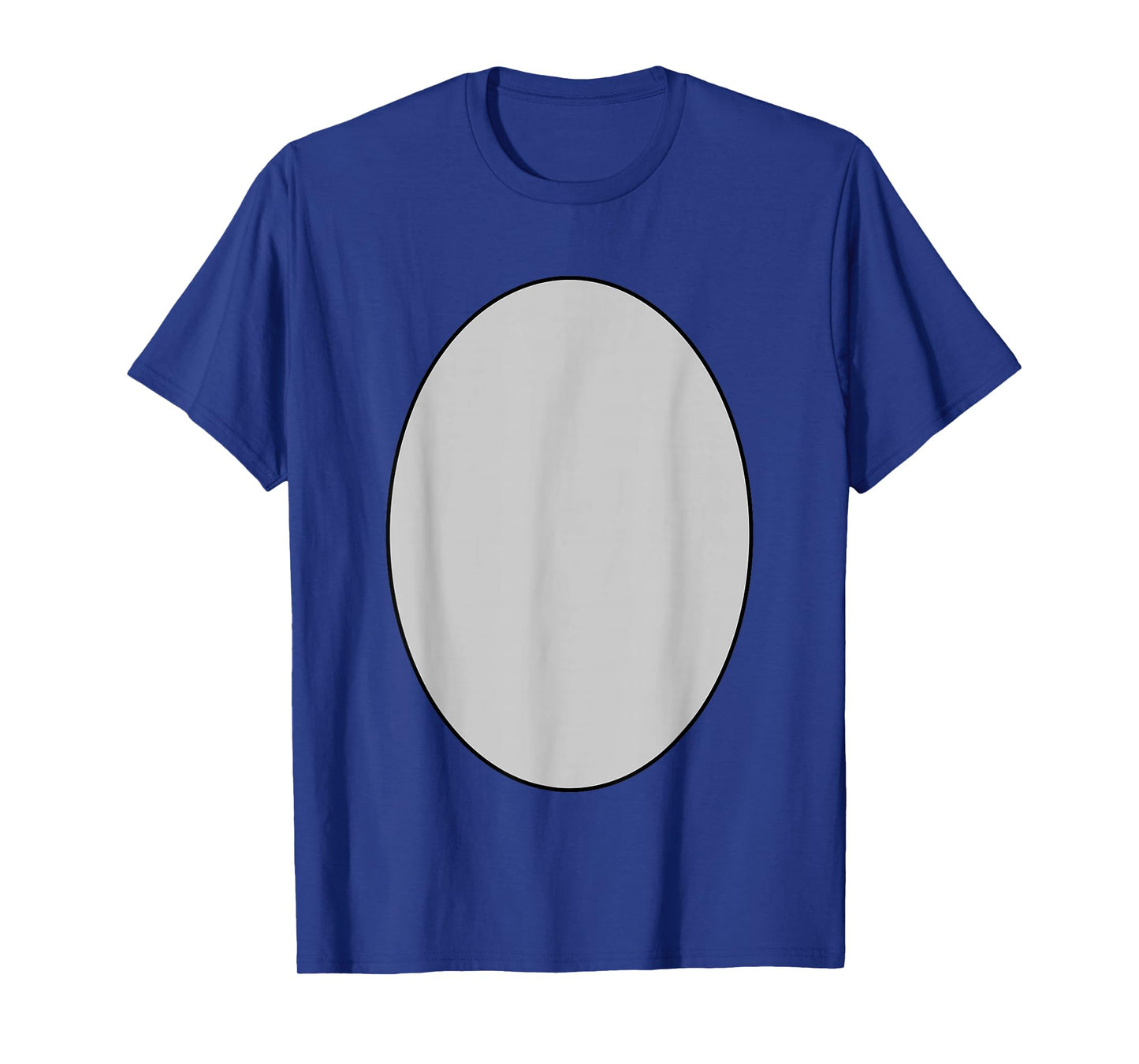easy lazy diy donkey costume grey circle donkey belly tee T-Shirt