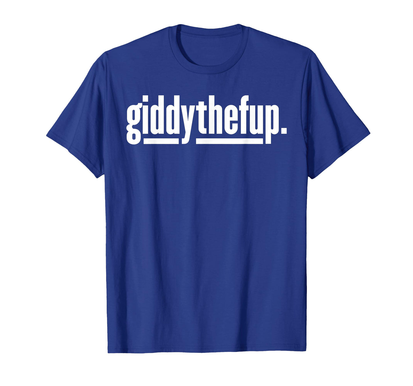 Funny Horse Racing Vintage Giddythefup KY Derby Horse T-Shirt