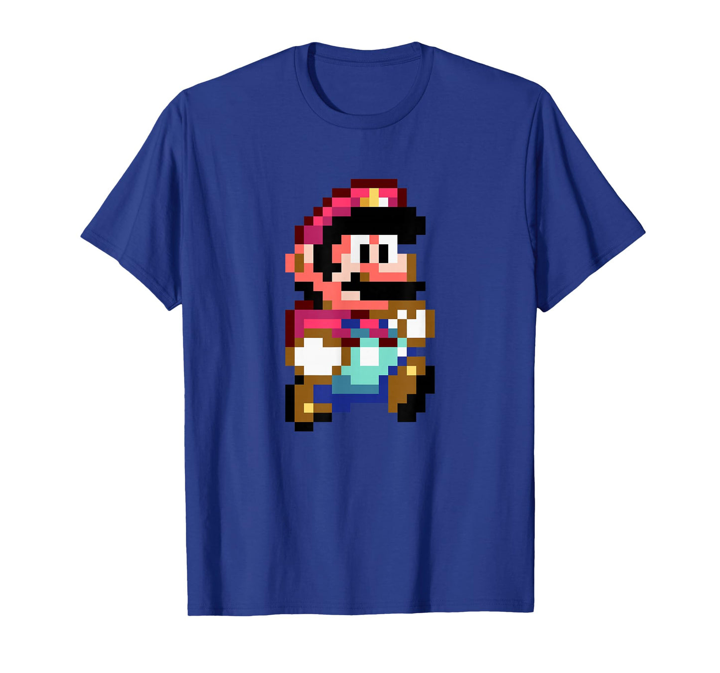 Super Mario Bros Retro Mushroom Kingdom 8-Bit Mario T-Shirt