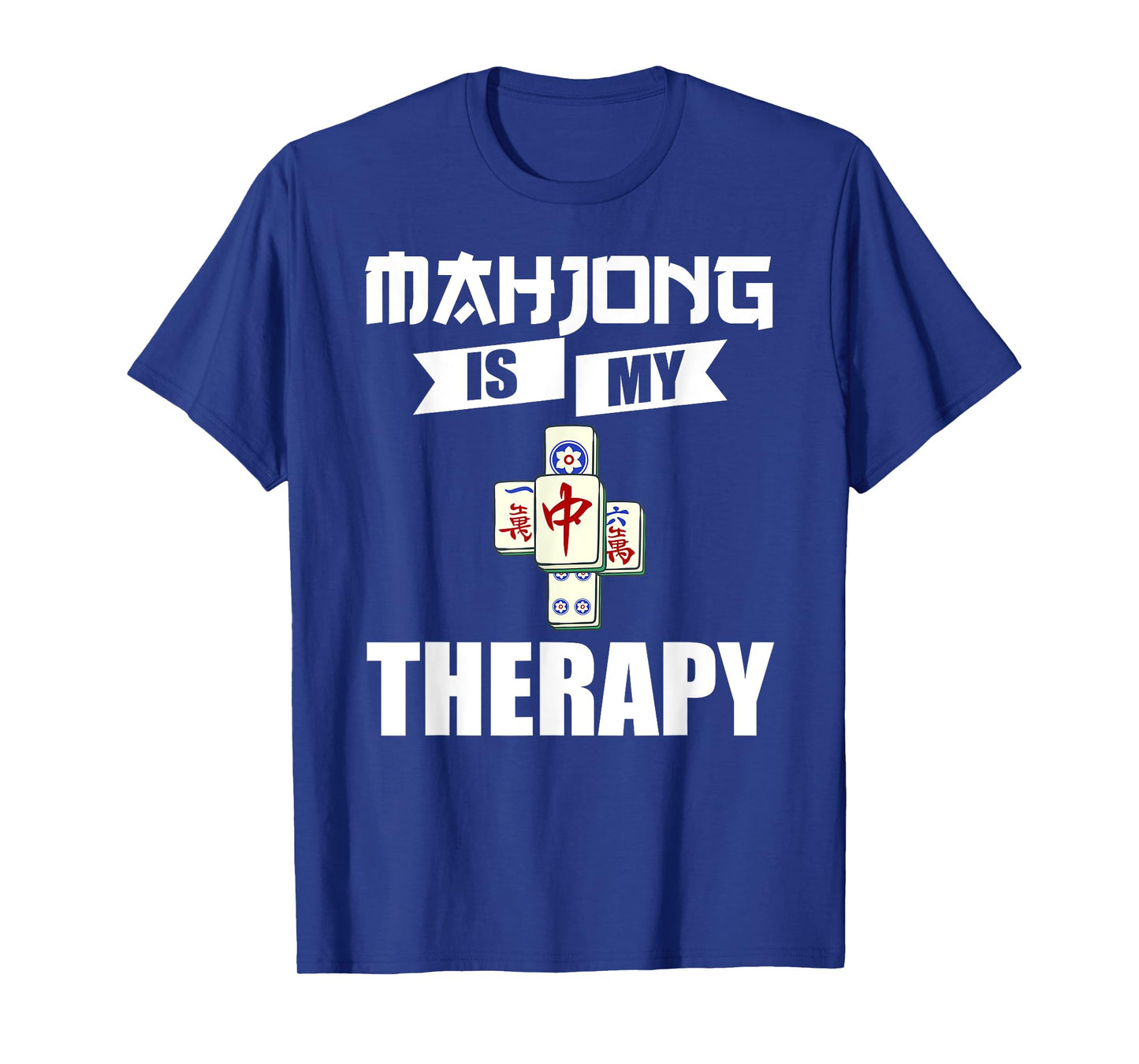 Mahjong Game Table Tiles Cards Chinese Player T-Shirt