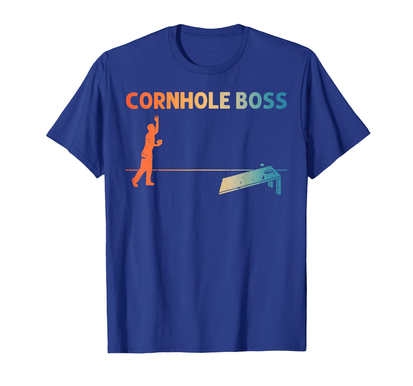 Cool Cornhole Art For Men Women Corn Hole Team Player Master T-Shirt