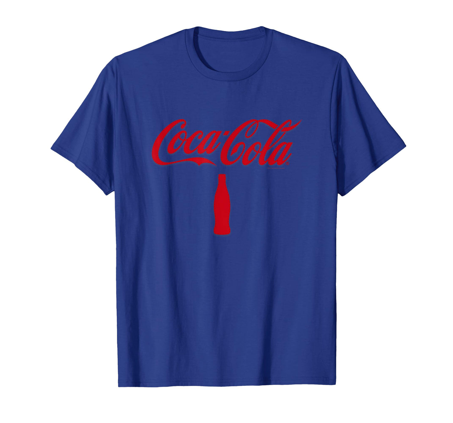 Coca-Cola Red Bottle Silhouette Logo T-Shirt