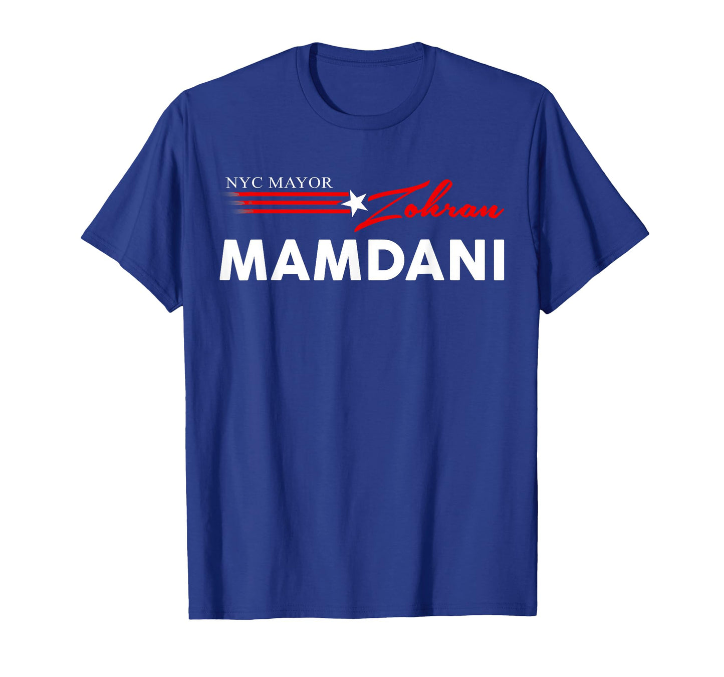 Zohran Mamdani Mayor NYC New York City US Flag Men Women T-Shirt