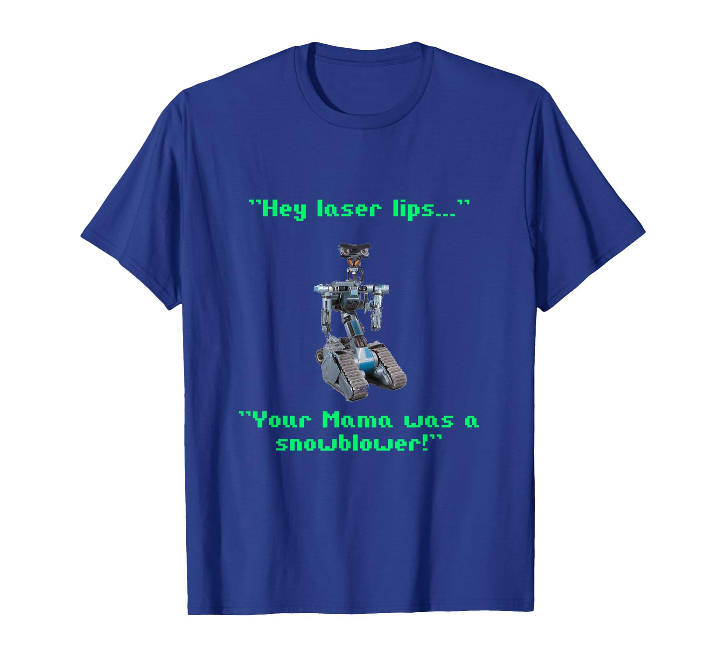 Funny 80s Sarcasm Robotics 5 Johnny Novelty T-Shirt
