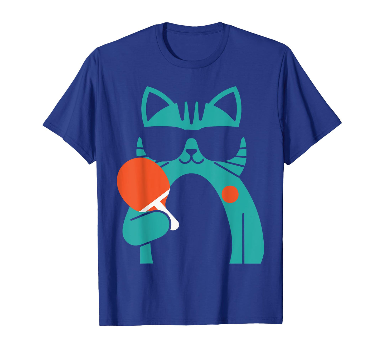 Cat Ping Pong Player - Paddle Game Sports Tournament Lover T-Shirt