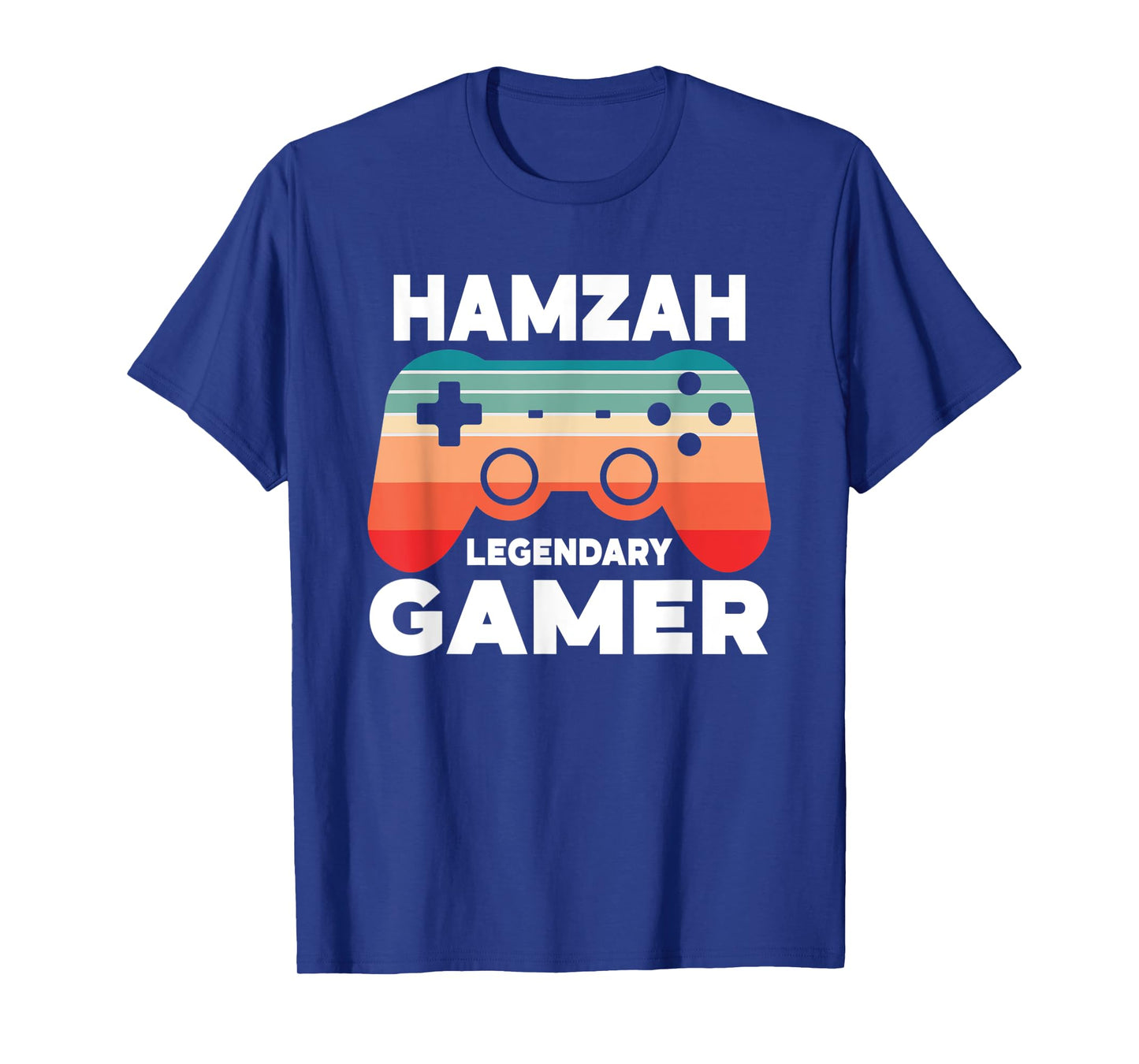 Hamzah Legendary Gamer Funny Personalized Hamzah Gamer T-Shirt