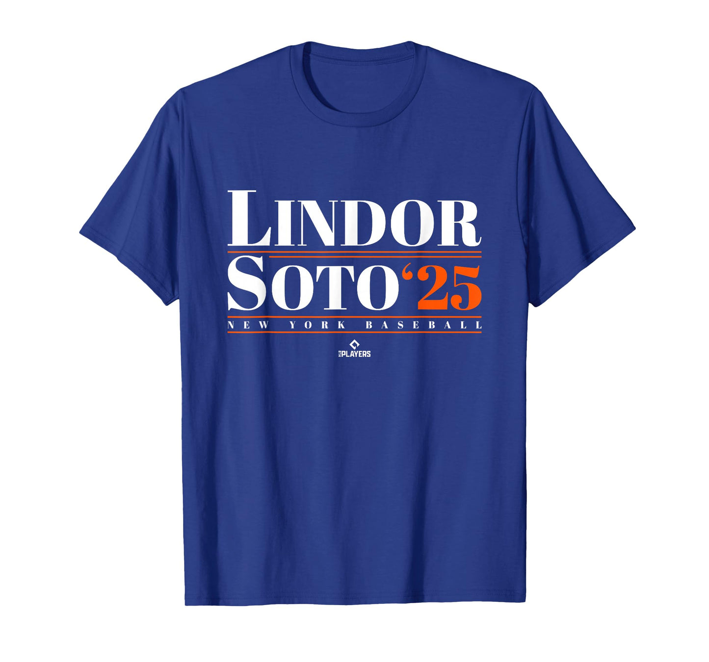 Francisco Lindor Juan Soto 2025 New York Baseball MLBPA T-Shirt