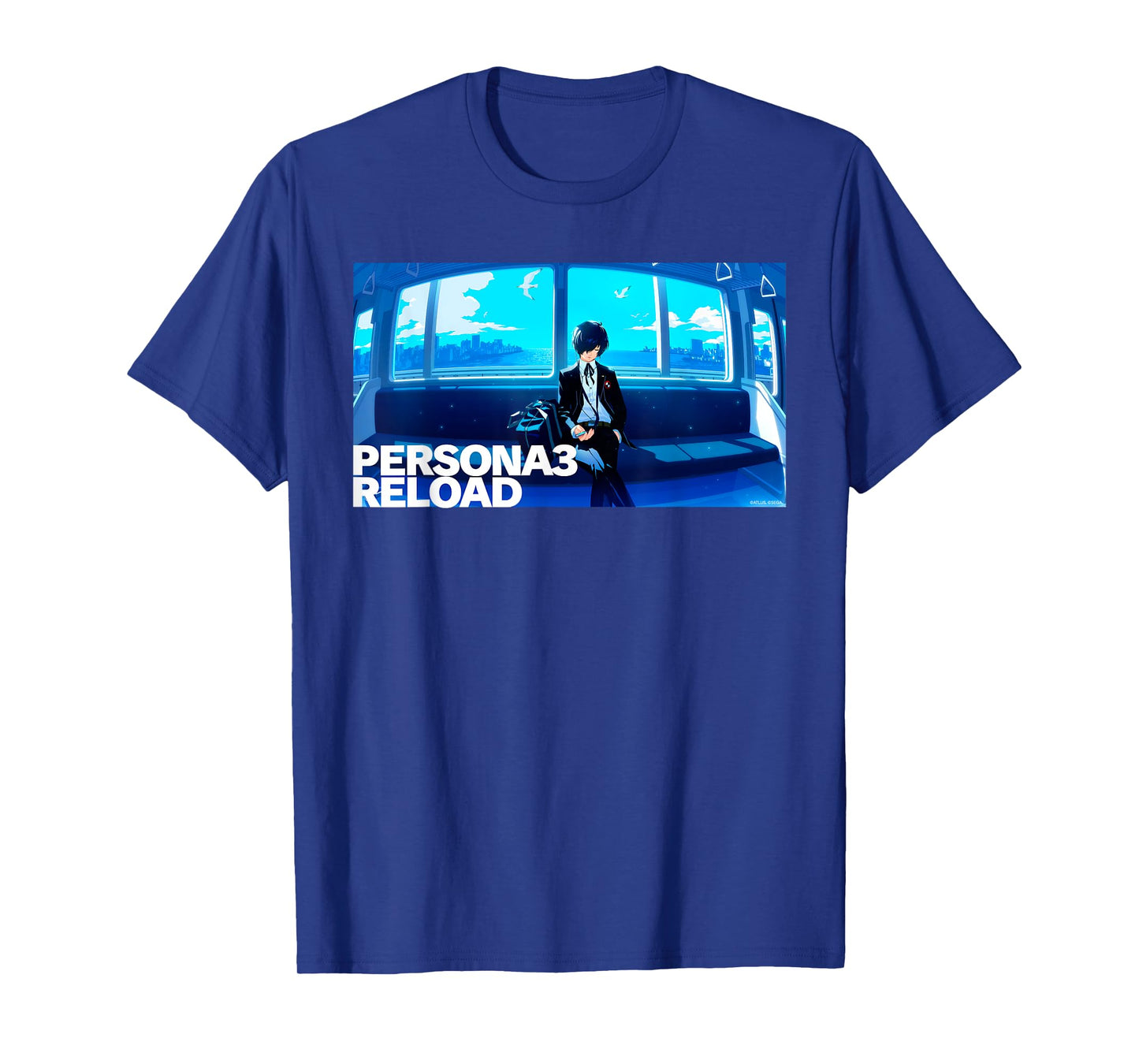Persona 3 Reload Protagonist in the Public Train ATLUS T-Shirt