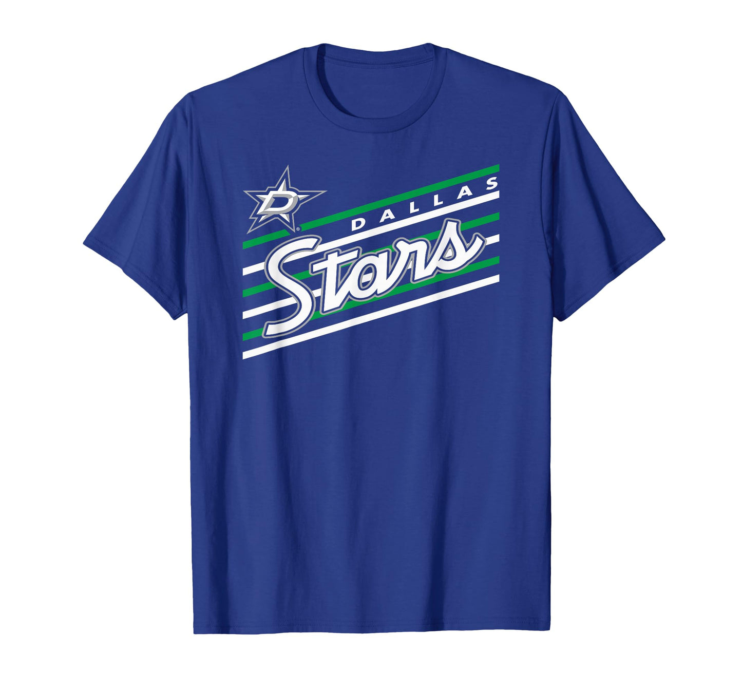 Dallas Stars Retro Performer Black Officially Licensed T-Shirt