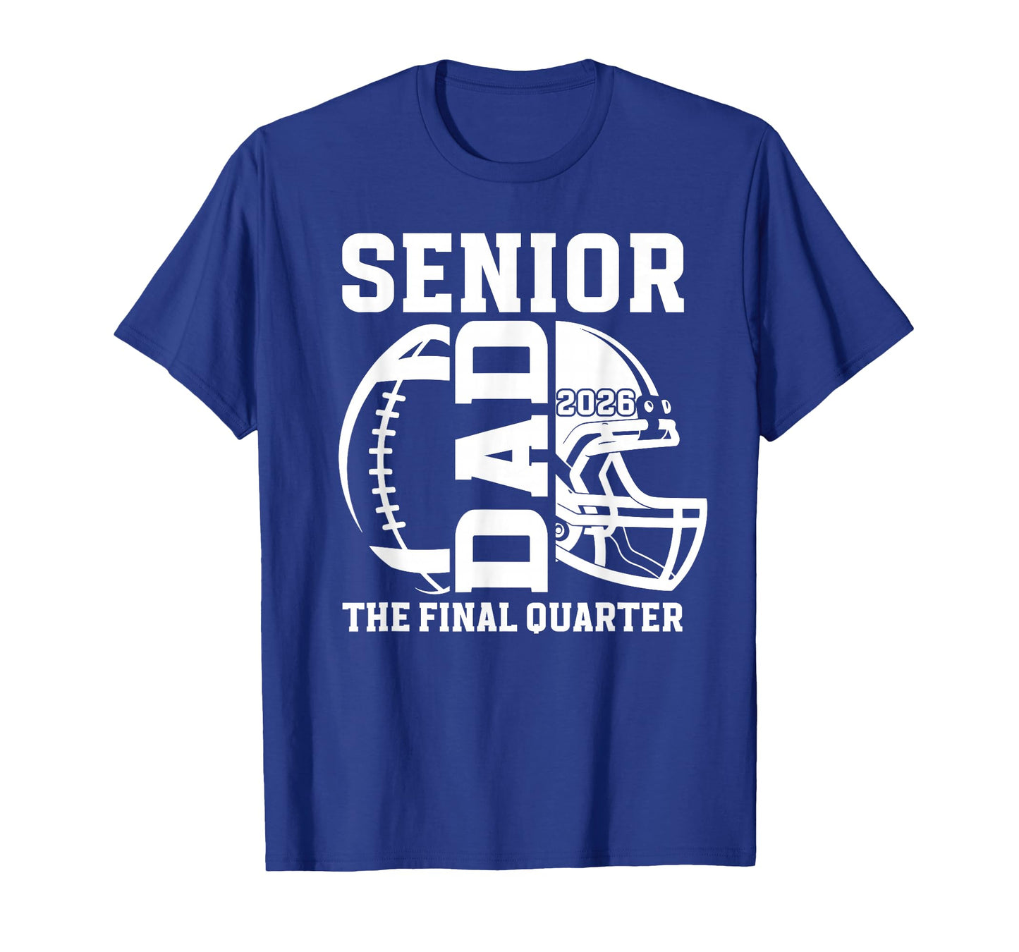 Football Senior Dad 2026 Proud Football Senior Father T-Shirt