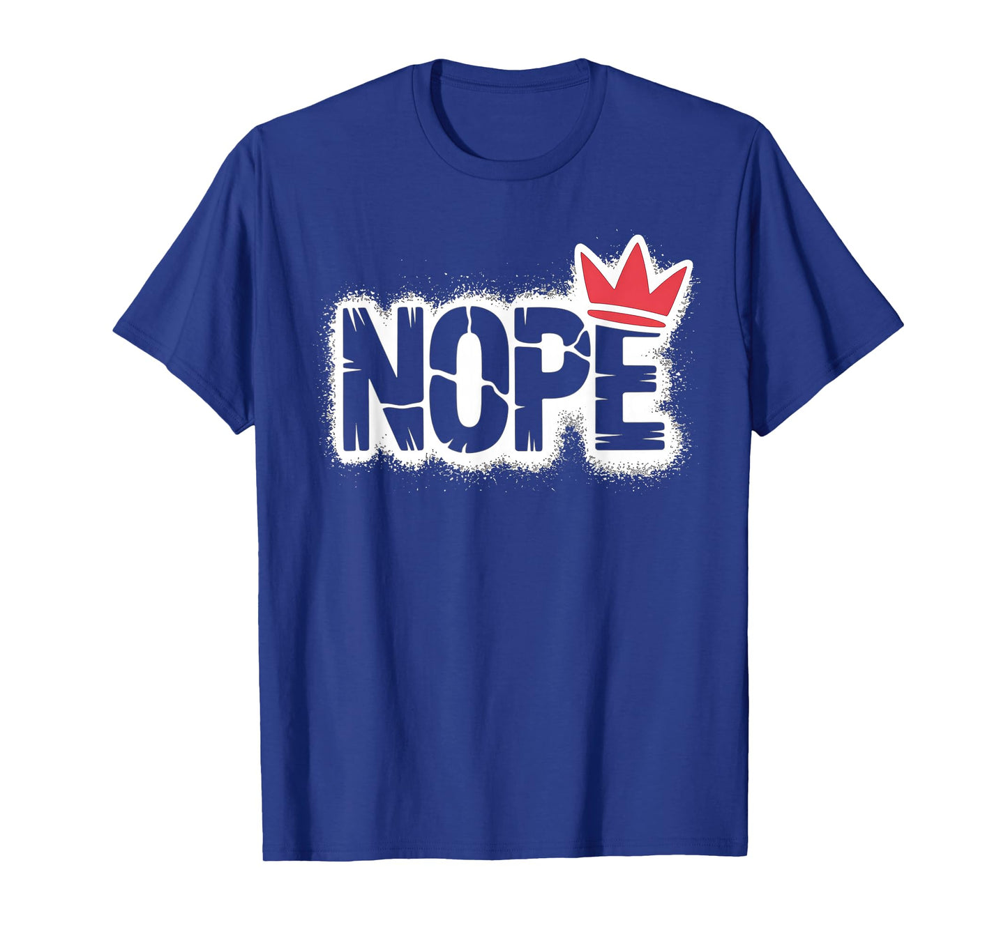 No Kings Protest Sign Patriotic Liberty Art Design T-Shirt