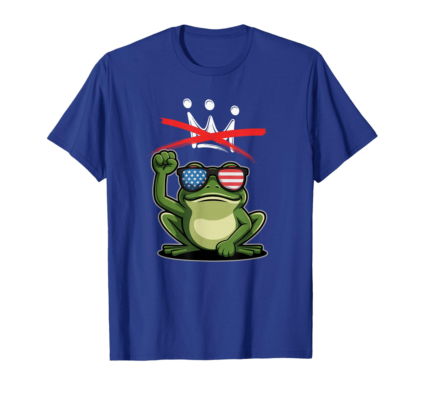 Portland Frog Subtle Protest on NO Kings Day T-Shirt