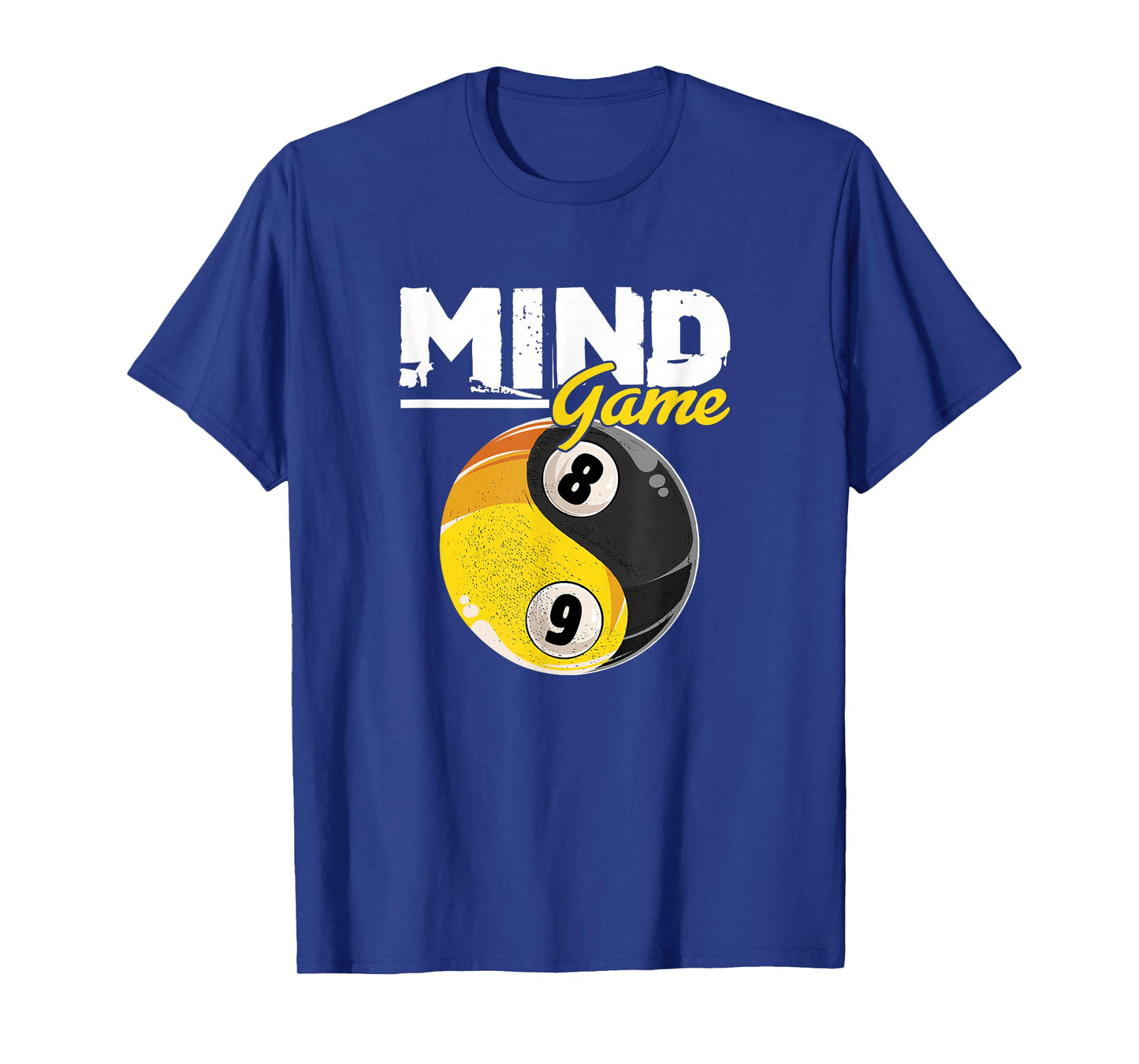 Mind Game Billiards Snooker Cue Stick Pool Billiard Player T-Shirt
