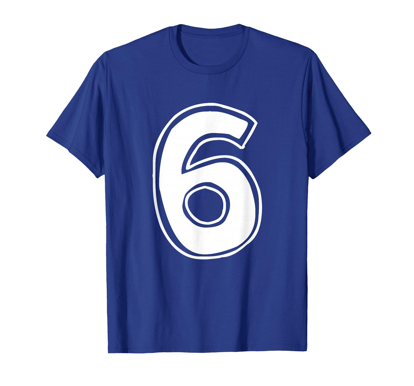 Number 6 Six Seven 6 7 Meme 67 Funny 6th Birthday 6 Years T-Shirt