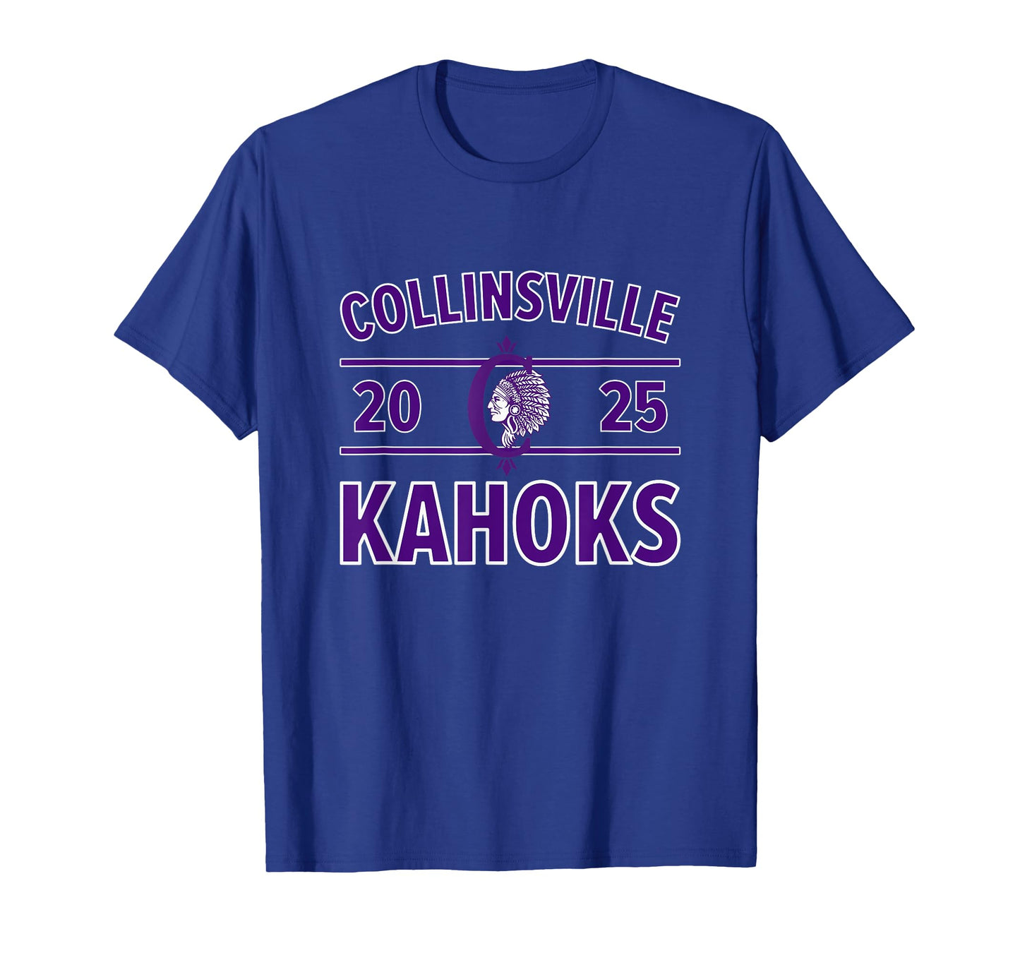 Collinsville Kahoks Logo 2025 HS T-Shirt