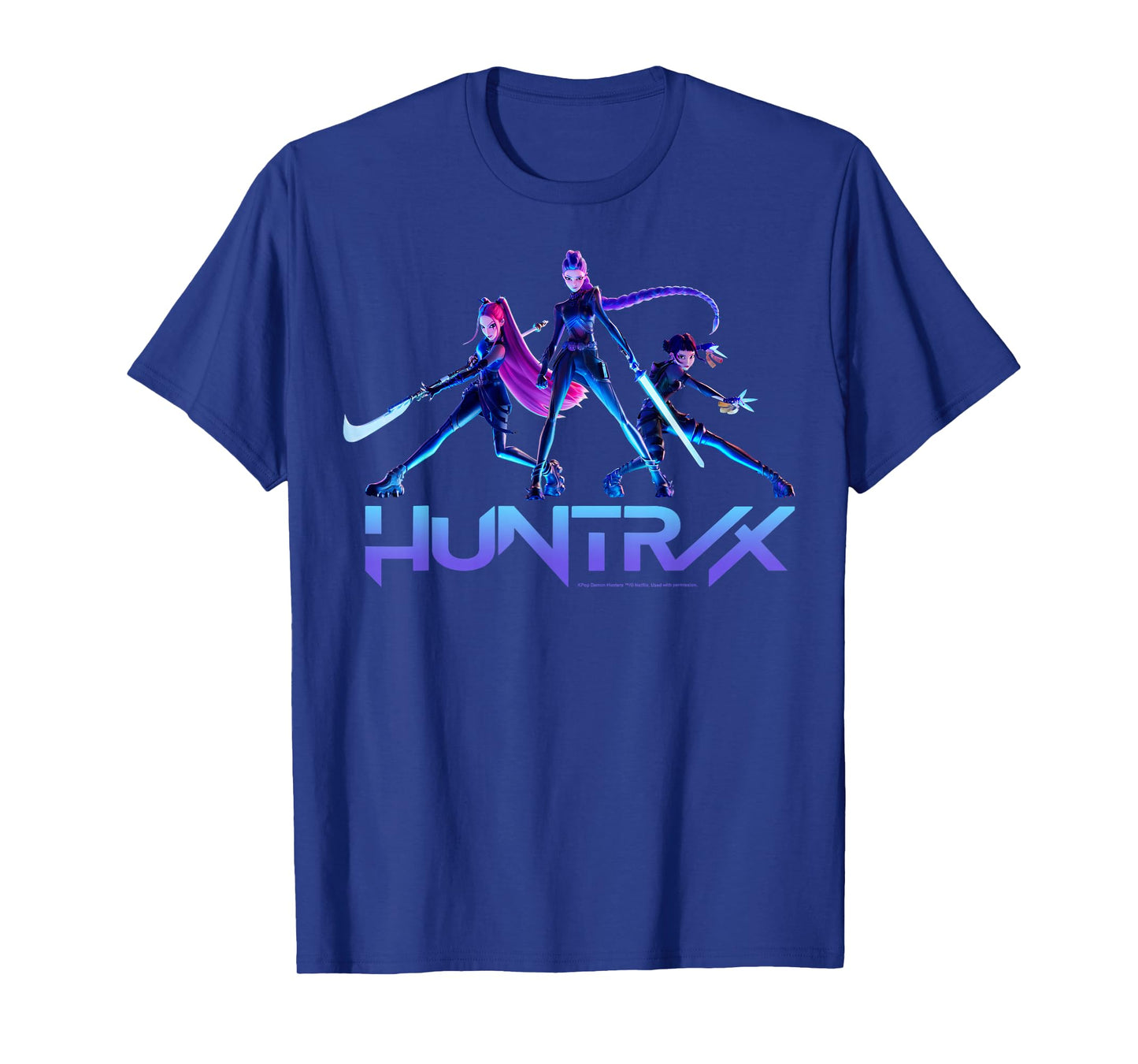 Kpop Demon Hunters Halloween Huntrix Ready for Battle Poses T-Shirt