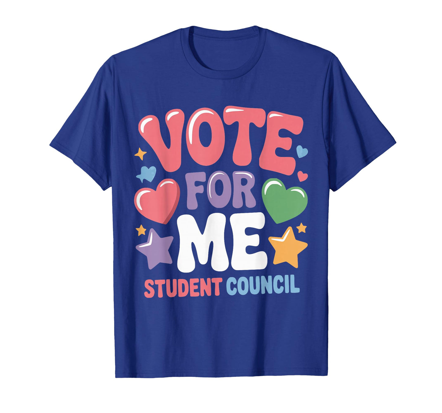 Funny Vote for Me Student Council Vibes School Election Day T-Shirt