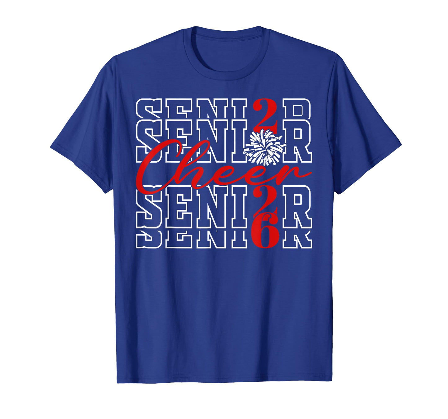 Class of 2026 Senior Year Cheer Back To School Cheerleader T-Shirt