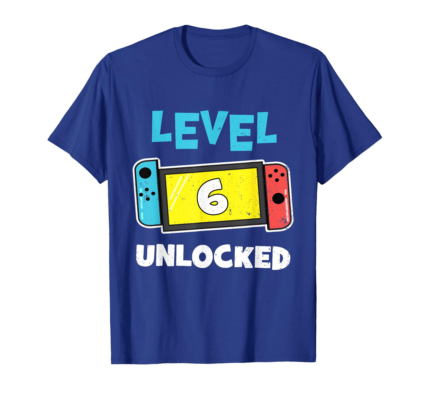 Level 6 unlocked Gamer 6th Birthday Gift Video Game lovers T-Shirt