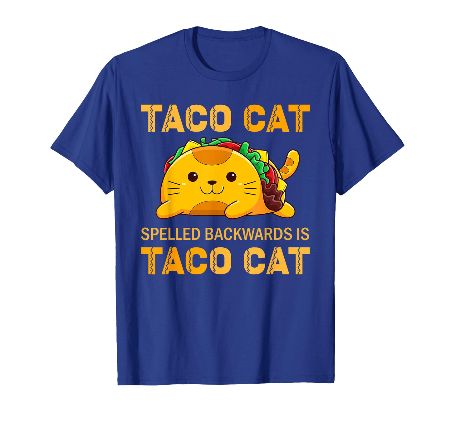 TacoCat for Kids Taco Cat Cinco de Mayo Taco Cat Cat T-Shirt
