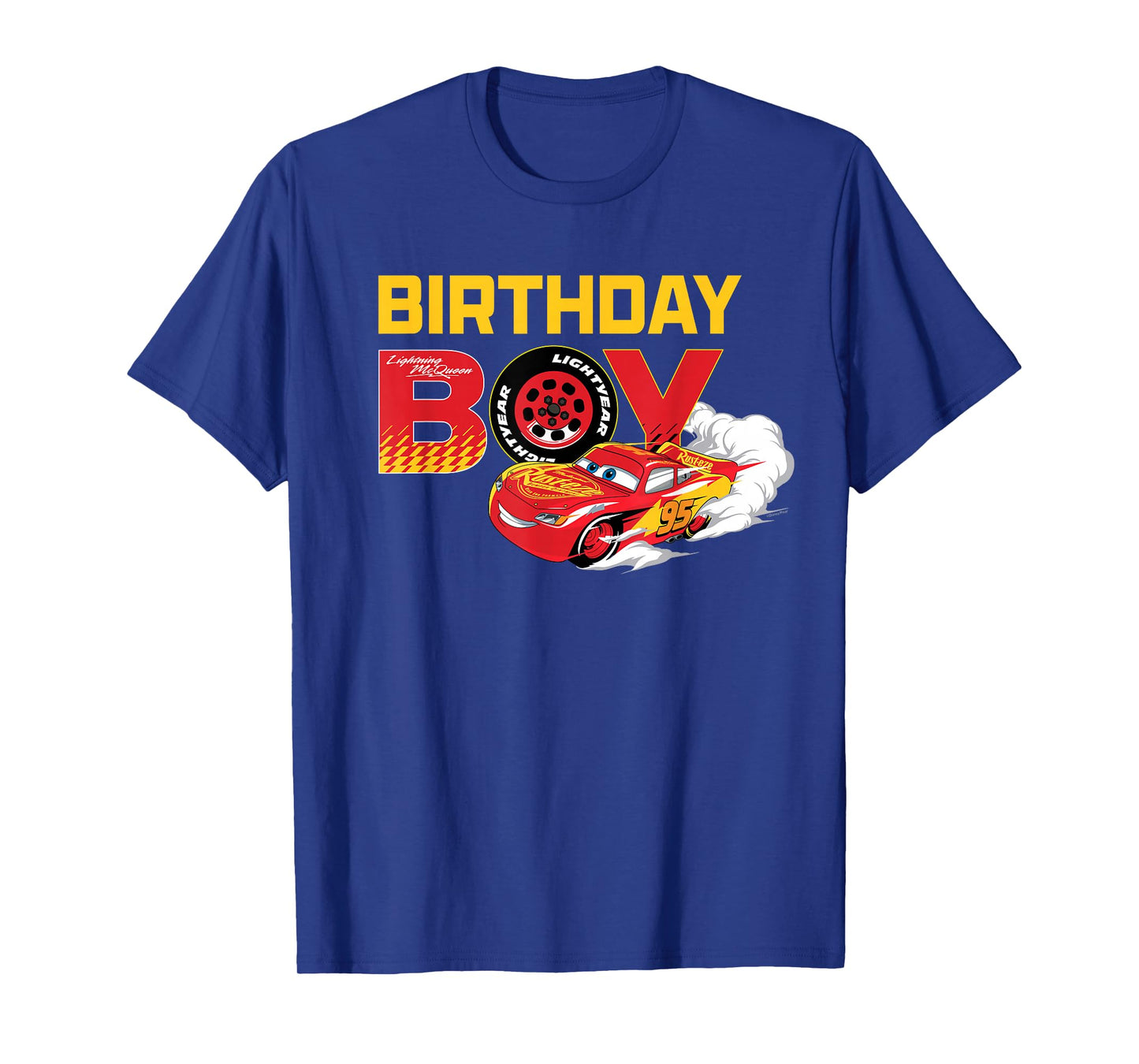 Disney & Pixar's Cars βBirthday Boyβ Lightning McQueen T-Shirt