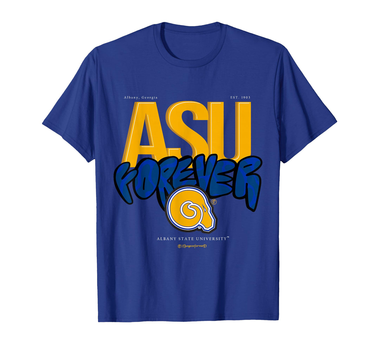 The Yard Essentials - Albany State University - ASU Forever T-Shirt
