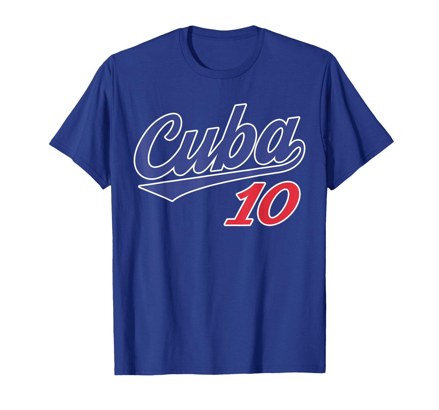 Cuba 10 Baseball Player Cuban Baseball Fans T-Shirt