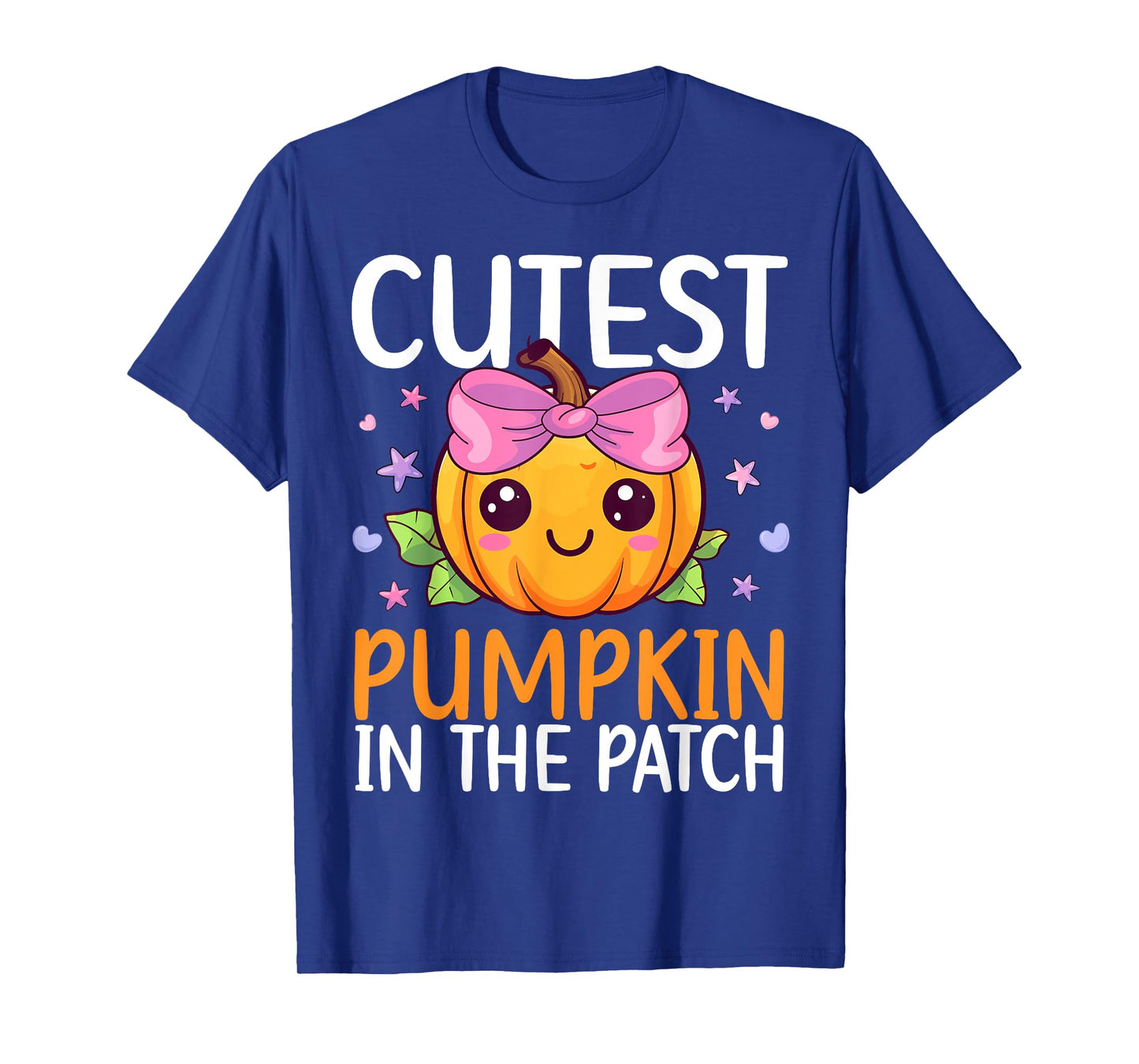 Cutest Pumpkin In The Patch Halloween Costume Toddlers Girls T-Shirt