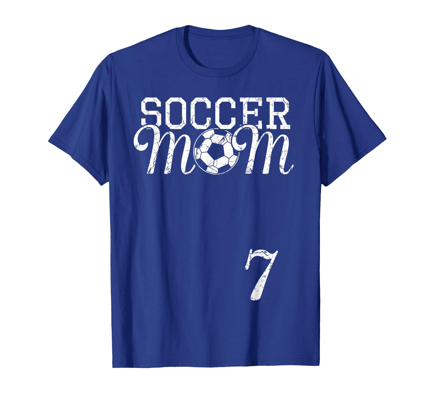 Soccer Mom Jersey Number 7 Favorite Player #7 Team T-Shirt