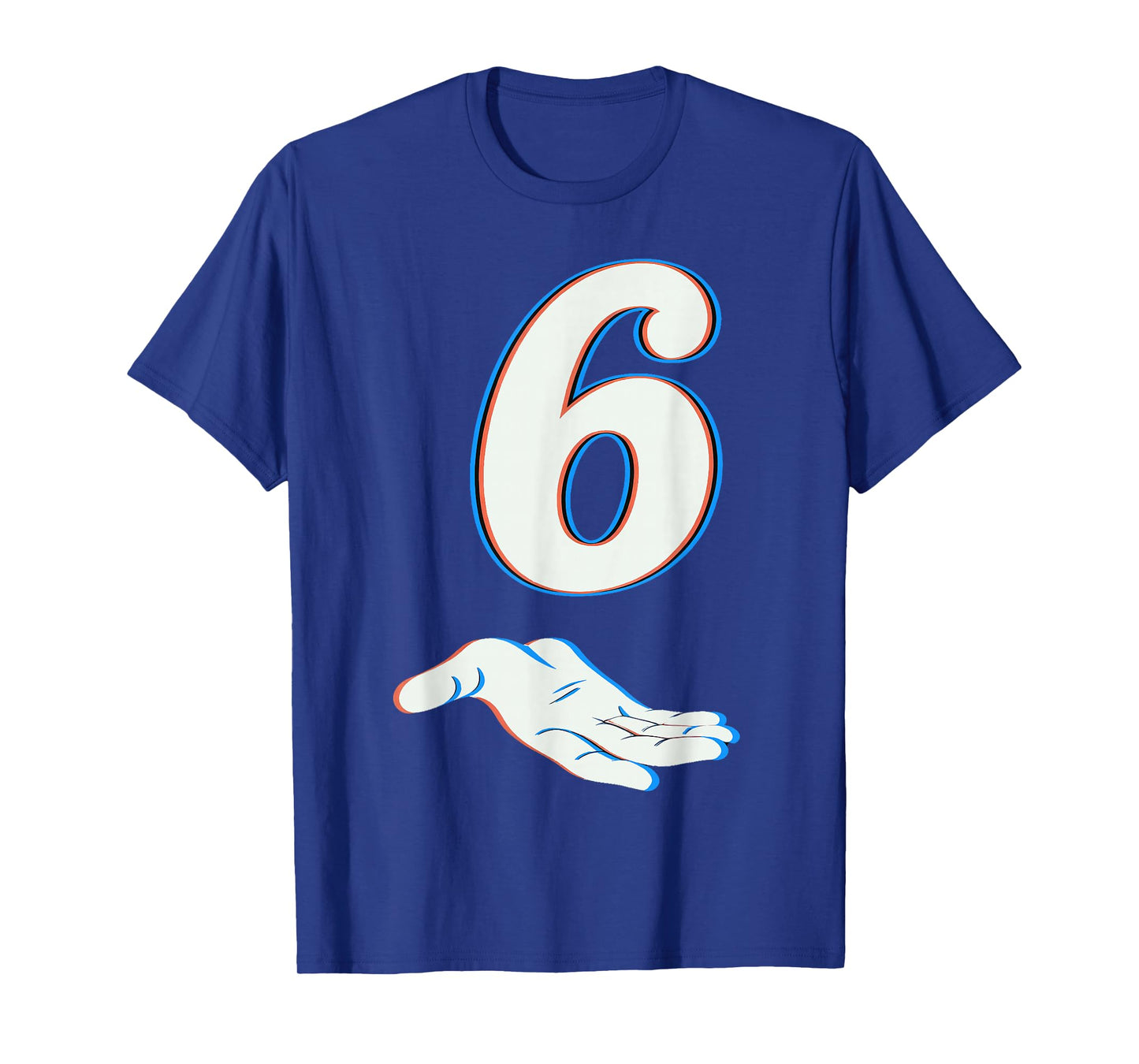 Number 6 Matching 67 Six Seven Meme Couple Halloween Costume T-Shirt