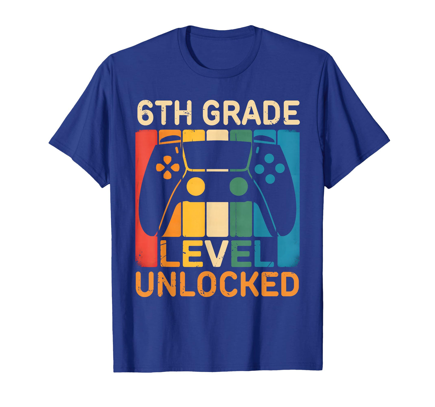 Hello 6th Grade Level Unlocked Video Game Back to School Boy T-Shirt