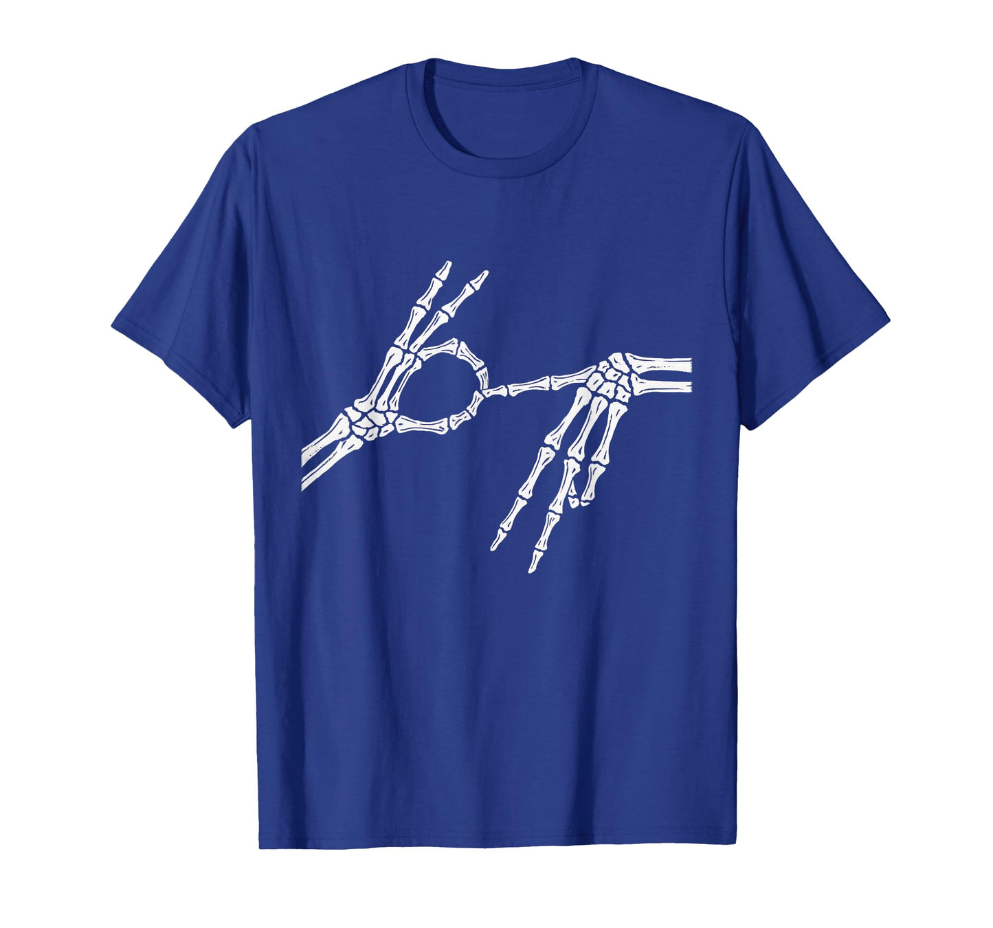 Skeleton Hands Six Seven 6 7 Halloween Costume Men Women T-Shirt