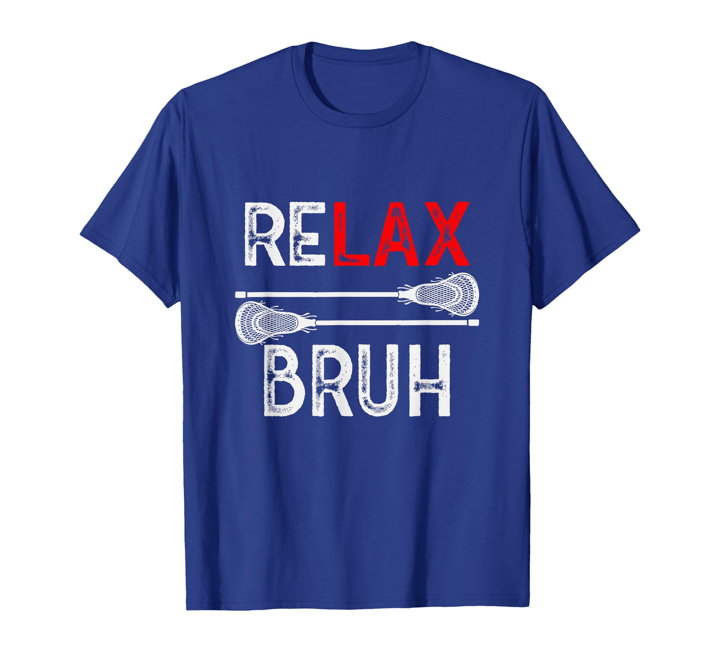 Lacrosse RELAX Bruh LAX Graphic Tee Girl Boy Teen Funny T-Shirt