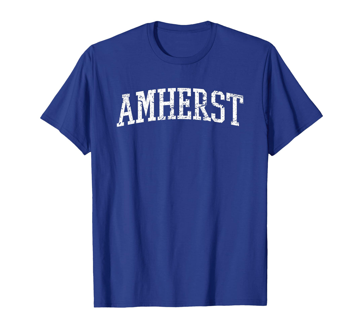 Amherst Mass.- Throwback Design - Vintage Worn Classic T-Shirt