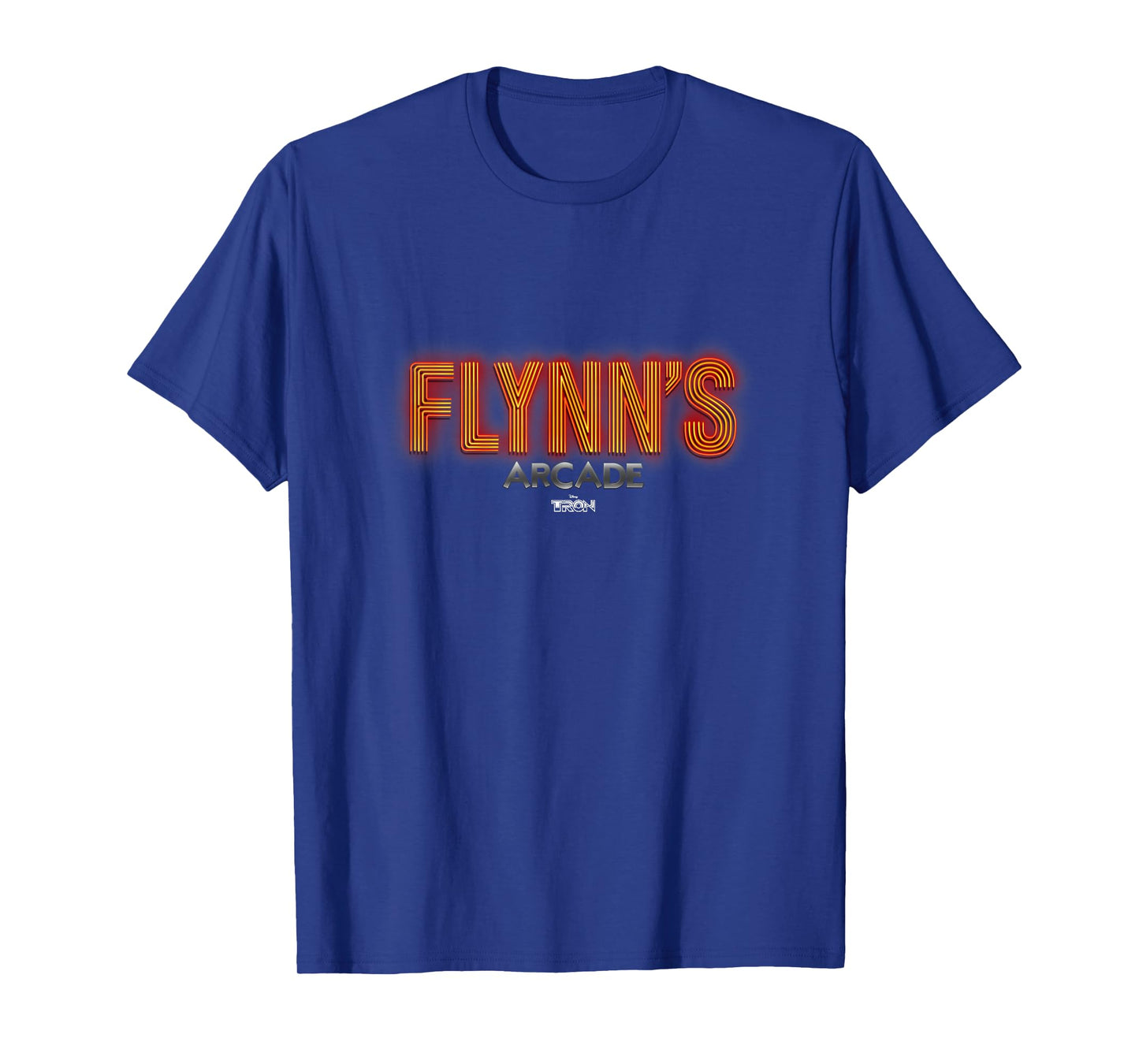 Disney Tron Flynn's Arcade Neon Logo T-Shirt