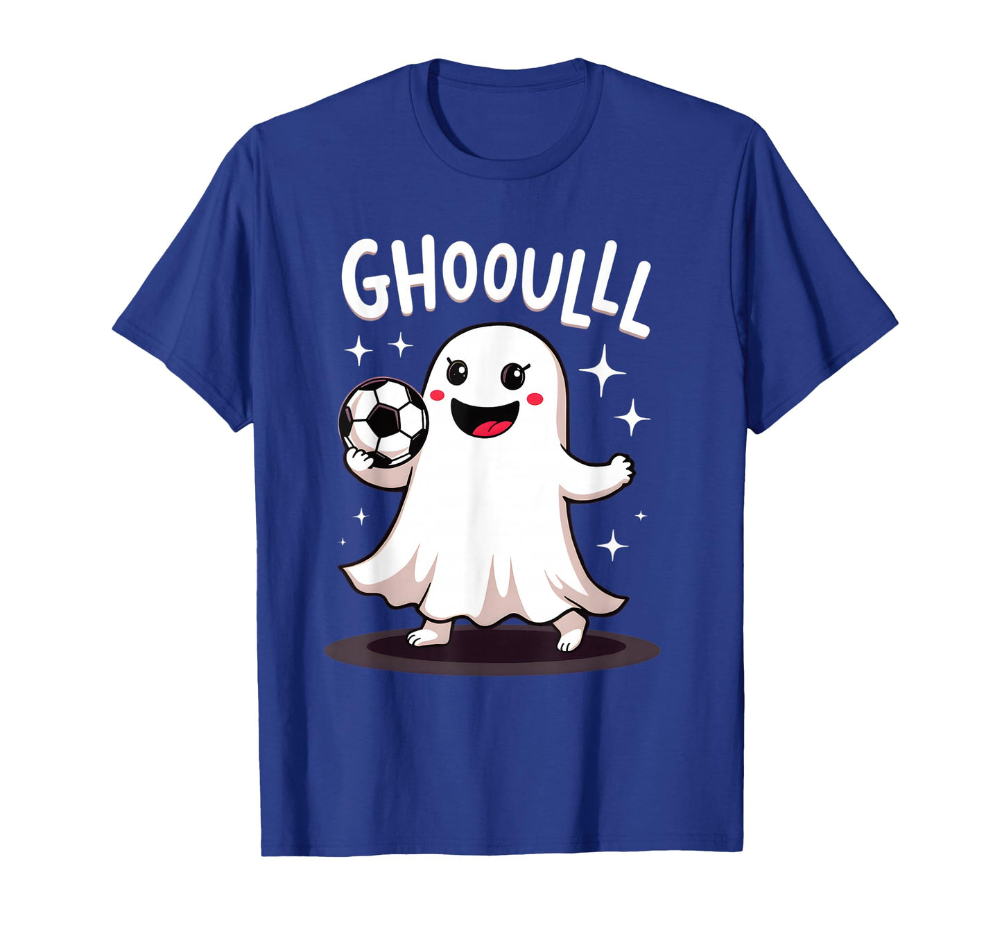 Ghoulll Soccer Ghost Fun Halloween Play T-Shirt