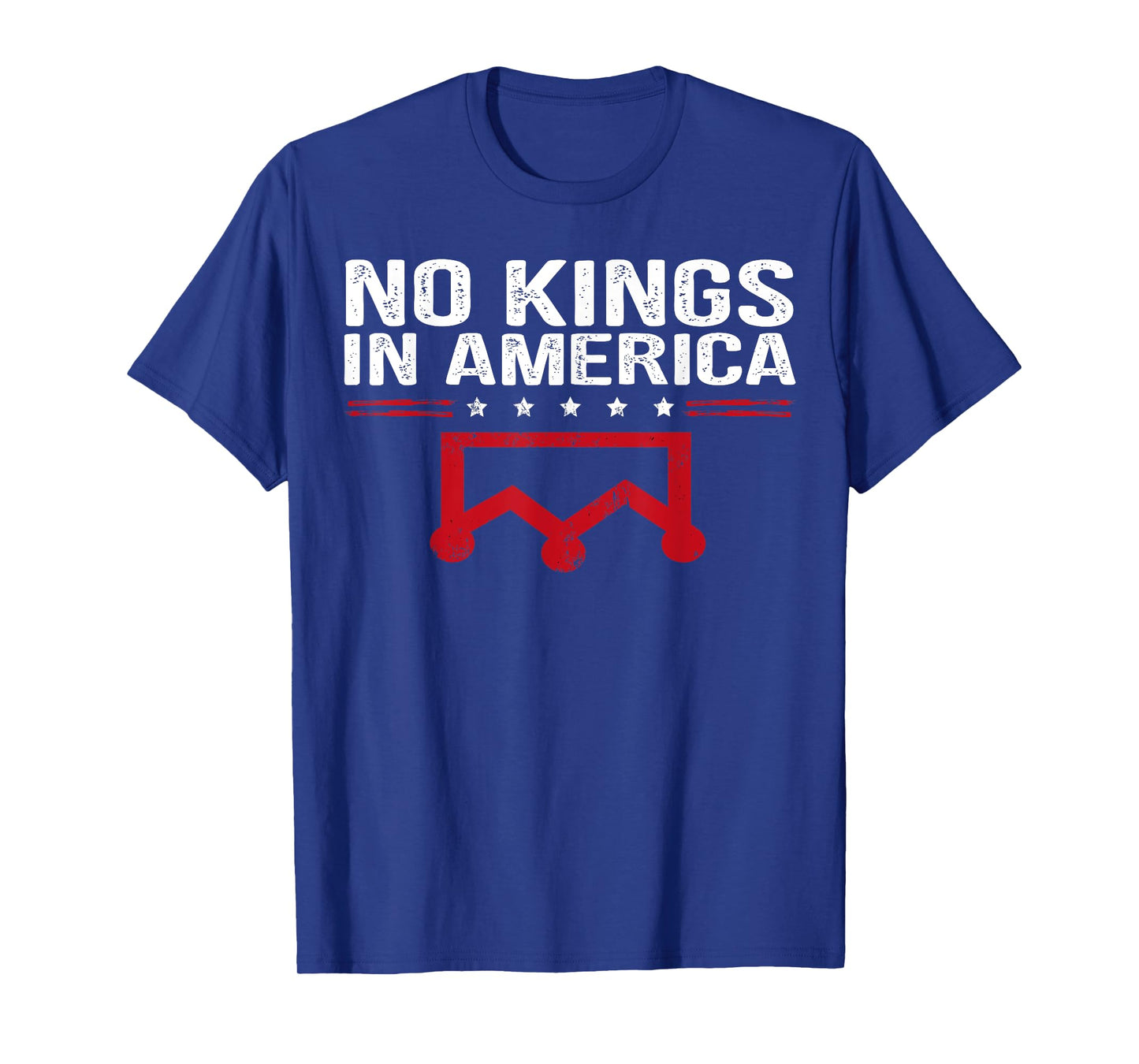 No Kings in America Flag Protest Save Democracy sign protest T-Shirt