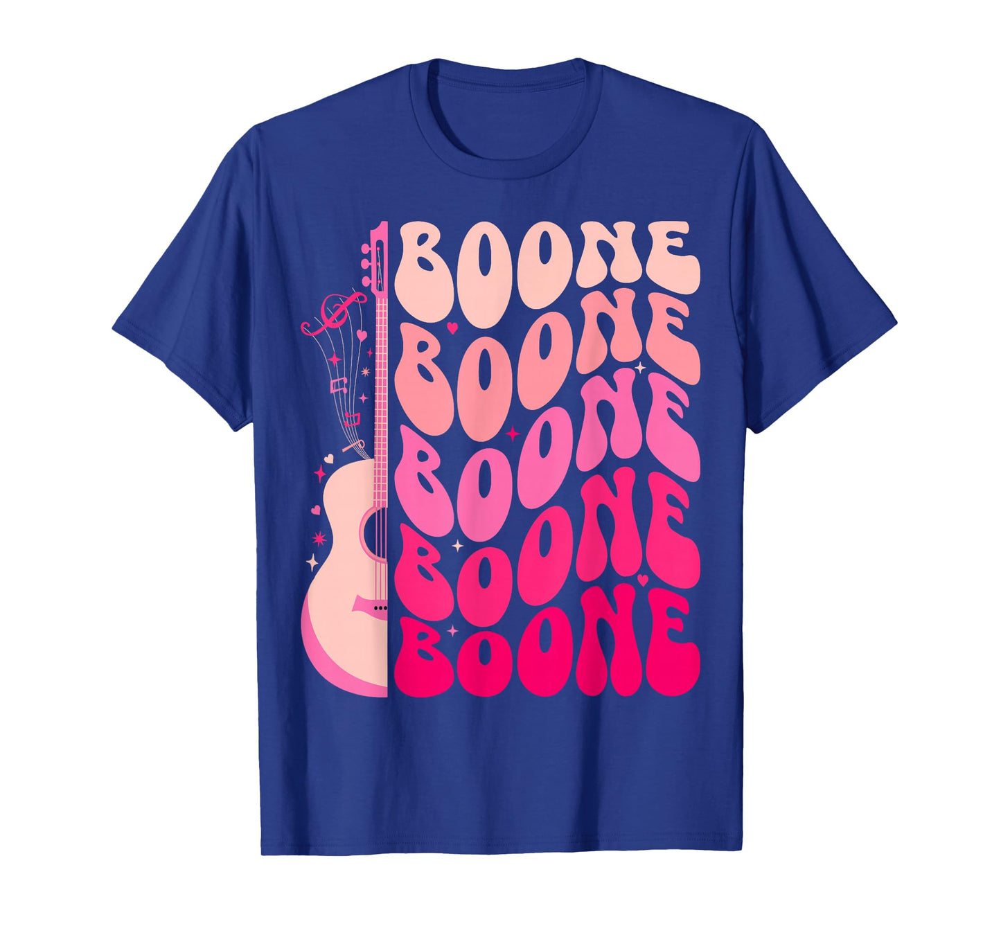 Retro Boone Personalized First Name Boone Groovy 80's T-Shirt