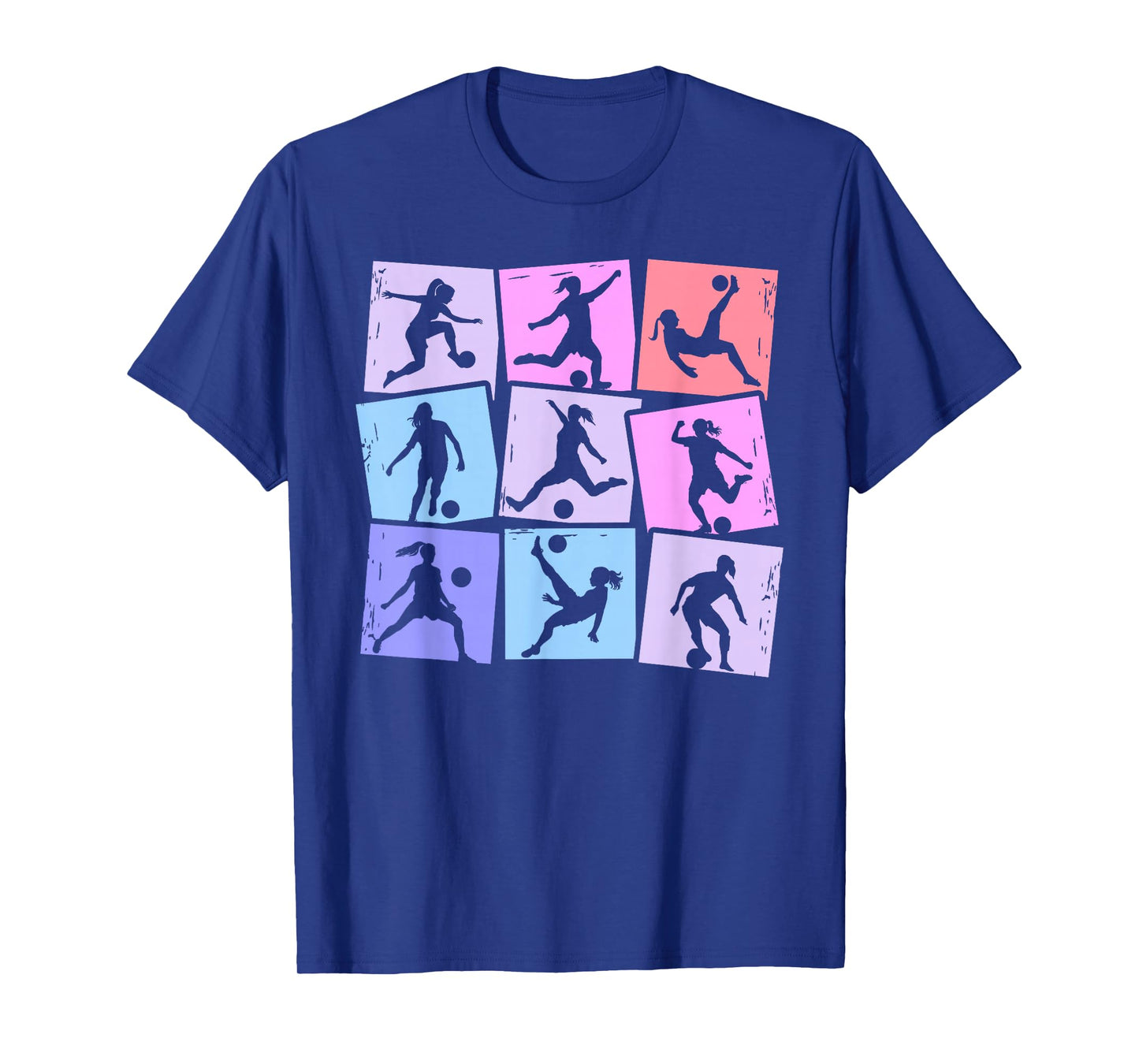 Soccer Girl Kids Women T-Shirt